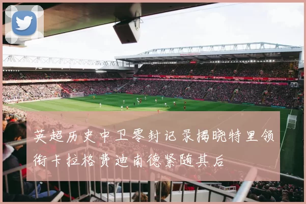英超历史中卫零封记录揭晓特里领衔卡拉格费迪南德紧随其后
